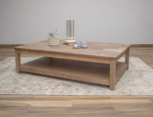 Load image into Gallery viewer, Natural Parota - Deluxe Cocktail Table - Brown Cappuccino