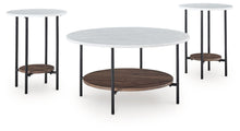 Load image into Gallery viewer, Wrenwich - Brown / Black / White - Occasional Table Set (Set of 3)