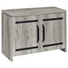 Load image into Gallery viewer, Enoch - 2 Door Engineered Wood Accent Cabinet - Gray Driftwood