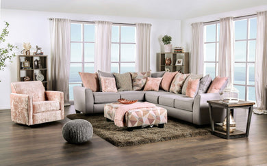 Harriden - Sectional - Gray