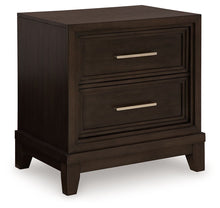 Load image into Gallery viewer, Neymorton - Dark Grayish Brown - Two Drawer Night Stand