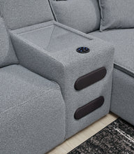Load image into Gallery viewer, ModMax II - Salt And Pepper - Reclining Sectional