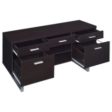 Load image into Gallery viewer, Lawtey - 5-Drawer Home Office Storage Credenza - Cappuccino
