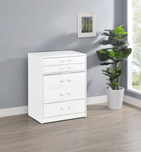 Load image into Gallery viewer, Danbury - 3-Drawer Makeup Vanity &amp; Stool Set