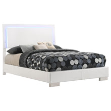 Load image into Gallery viewer, Felicity - Wood LED Panel Bed