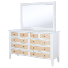 Load image into Gallery viewer, Bexhill - 10-Drawer Dresser And Mirror - White