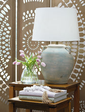 Load image into Gallery viewer, Shawburg - Antique Green - Terracotta Table Lamp