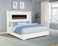 Load image into Gallery viewer, Tisdall - Upholstered Fireplace Bed
