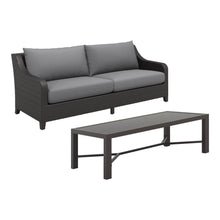 Load image into Gallery viewer, Skye - 2 Piece Sofa And Slat Top Coffee Table Set