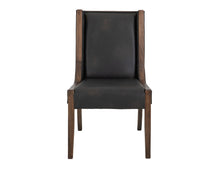 Load image into Gallery viewer, Walnut - Upholstered Chair (Set of 2) - Brown/Black