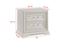 Load image into Gallery viewer, Alexandria - Accent Nightstand - White