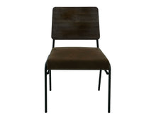 Load image into Gallery viewer, Black Balam - Upholstered Seat &amp; Metal Base Chair (Set of 2) - Oil Black