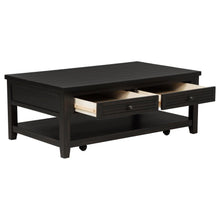Load image into Gallery viewer, Concord - 2-Drawer Rectangular Coffee Table - Distressed Java