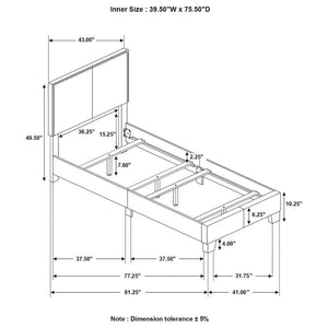 Boyd - Upholstered Panel Bed