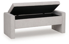 Load image into Gallery viewer, Akselman - Gray - Storage Bench