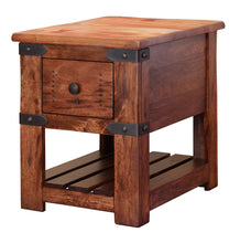 Load image into Gallery viewer, Parota - Chairside Table - Cinnamon Brown