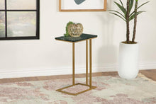 Load image into Gallery viewer, Vicente - Marble Top C-Shaped Sofa Side Table