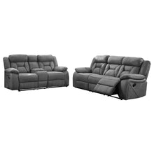 Load image into Gallery viewer, Higgins - Upholstered Motion Reclining Sofa Set