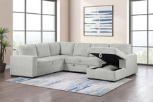 Load image into Gallery viewer, Devonshire - Sleeper Sectional Sofa Storage Chaise