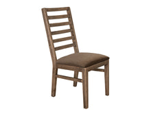 Load image into Gallery viewer, Balam - Upholstered Seat Wooden Chair (Set of 2) - Almond / Barrel Brown