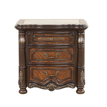Load image into Gallery viewer, Bella Notte - Nightstand - Mahogany Brown