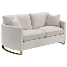 Load image into Gallery viewer, Corliss - Upholstered Arched Arm Loveseat