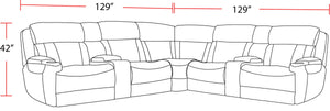 Empire - Modular Power Reclining Sectional