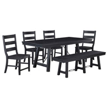 Load image into Gallery viewer, Newport - Rectangular Trestle Dining Table Set