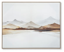 Load image into Gallery viewer, Karalen - White / Gray / Brown - Wall Art