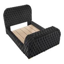Load image into Gallery viewer, Natalia - Upholstered Bed With Decking Board Set