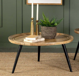 Zoe - Round Mango Wood Table