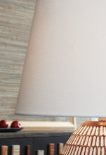 Load image into Gallery viewer, Darrich - Beige / White - Metal Table Lamp