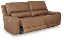 Load image into Gallery viewer, DeepWakes - Caramel - 2 Seat Power Reclining Sofa Adjustable Headrest