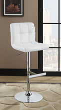 Load image into Gallery viewer, Lenny - Upholstered Adjustable Bar Stool (Set of 2)