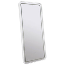 Load image into Gallery viewer, Glendora - LED Standing Mirror Bluetooth Speakers - Pearl Silver