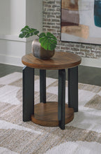 Load image into Gallery viewer, Kraeburn - Brown / Black - Round End Table