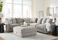 Load image into Gallery viewer, Aslan Court - Sectional With Ottoman Set