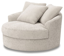 Load image into Gallery viewer, Cuddle Plush - Arctic - Oversized Swivel Accent Chair