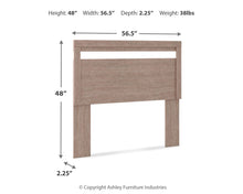 Load image into Gallery viewer, Flannia - Youth Panel Headboard