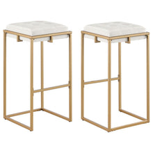Load image into Gallery viewer, Nadia - Upholstered Backless Stool (Set of 2)
