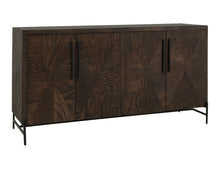 Load image into Gallery viewer, Black Verona - 4-Door Console - Deep Forest Brown