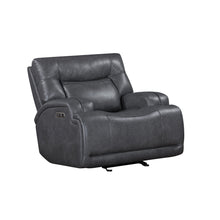 Load image into Gallery viewer, Titan - Glider Recliner With Power Headrest &amp; Footrest - Gray