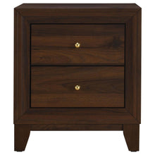 Load image into Gallery viewer, Welsley - 2-Drawer Nightstand Bedside Table - Walnut