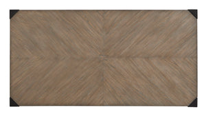 Cedar Fork - 78" Dining Rectangular Dining Table - Smoked Arabica