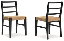 Load image into Gallery viewer, Isanti - Light Brown / Black - Dining Room Side Chair (Set of 2)