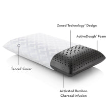 Load image into Gallery viewer, Zoned ActiveDough - Bamboo Charcoal Pillow