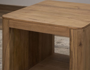 Xel-Ha - End Table - Almond Brown