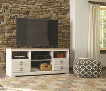 Load image into Gallery viewer, Willowton - TV Stand With Fireplace Option