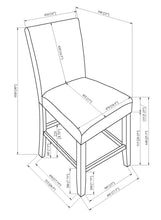 Load image into Gallery viewer, Parkside - Counter Height Chair (Set of 2) - Dove
