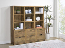 Load image into Gallery viewer, Westpark - 3 Piece Wall Unit Bookcase Set With USB